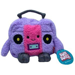 Bumbumz By Russ Retro Britney Cassette Plush Purple Pink  7 inch Stuffed Music